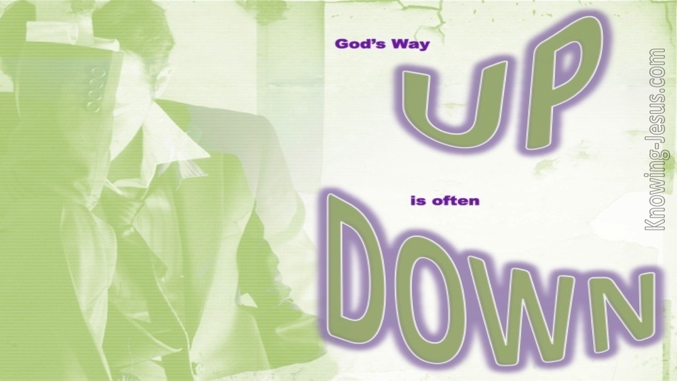 The Way Up is Down (devotional)06-13 (sage)